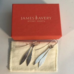 Rare Retired James Avery Dangle Hook Earrings